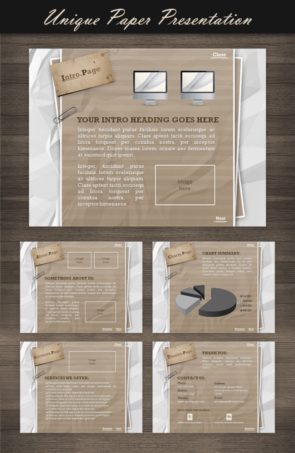 Research Paper Powerpoint Templates