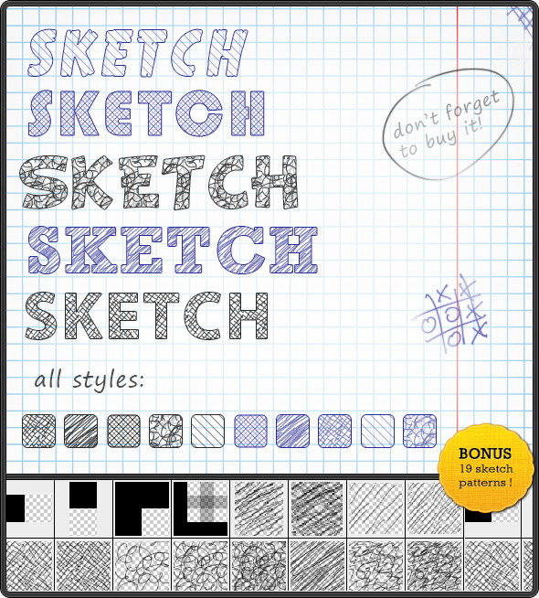 Sketch Text Styles