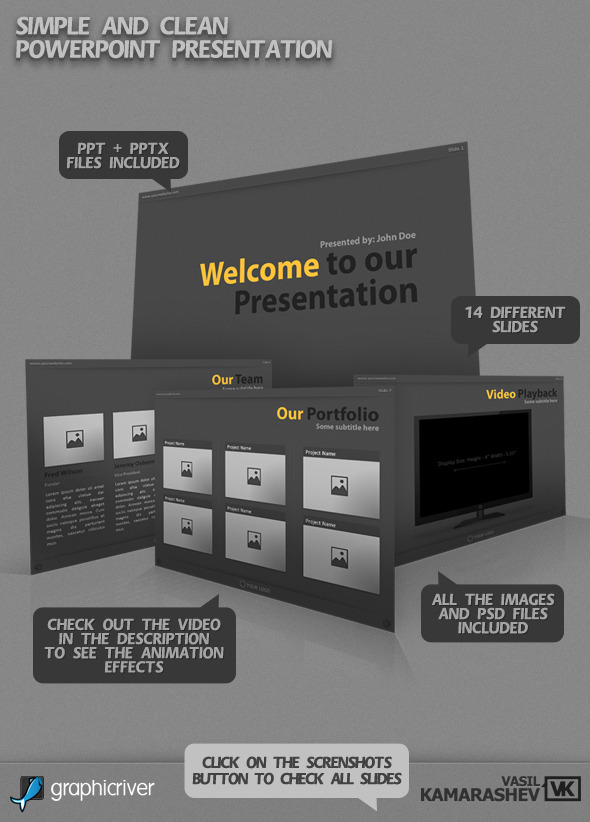 Simple and Clean PowerPoint Presentation