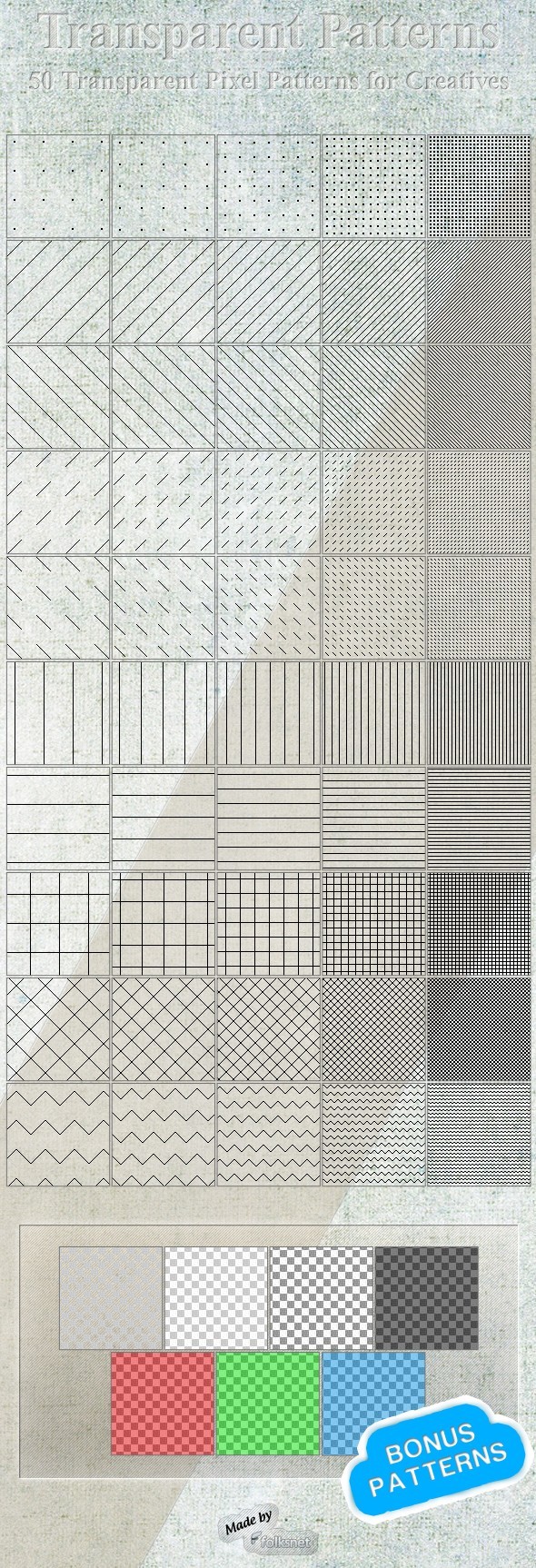 Transparent Patterns