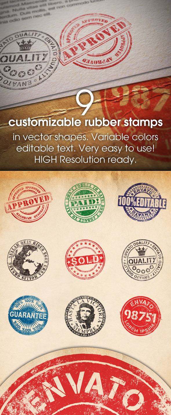 Stamp Graphics, Designs & Templates from GraphicRiver