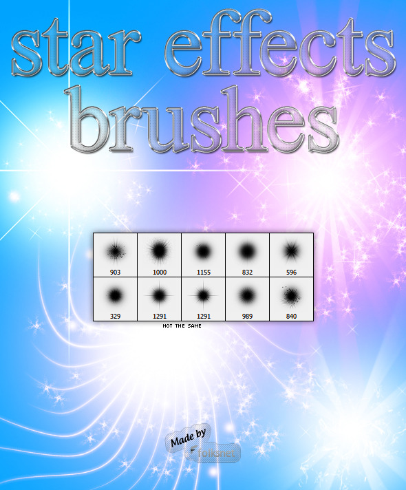 Star Effects Brushes