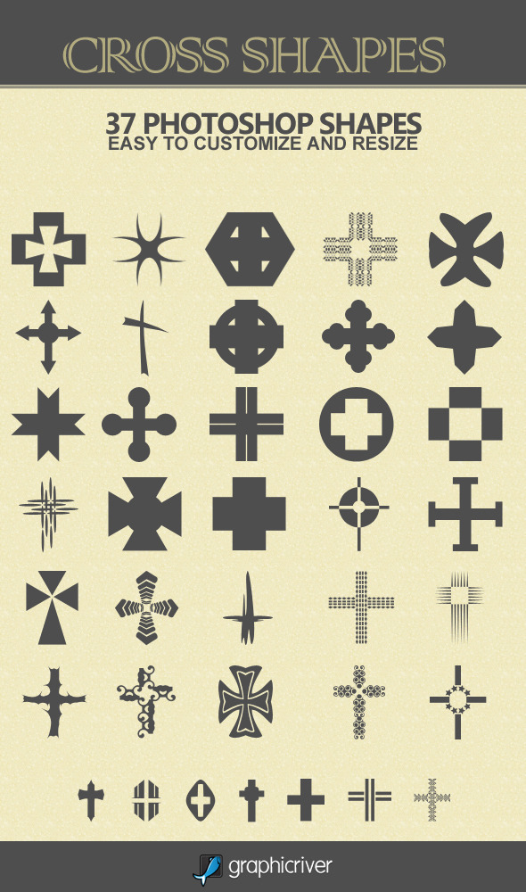 37 Cross Shapes
