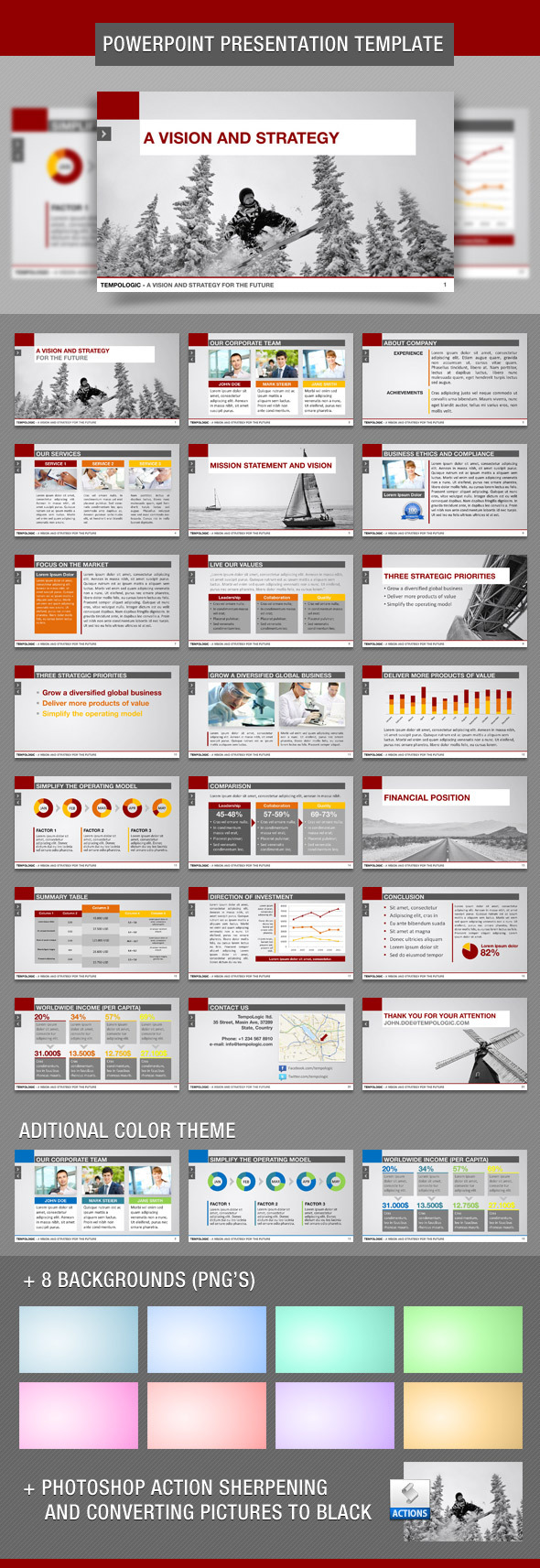 TempoLogic PowerPoint Template
