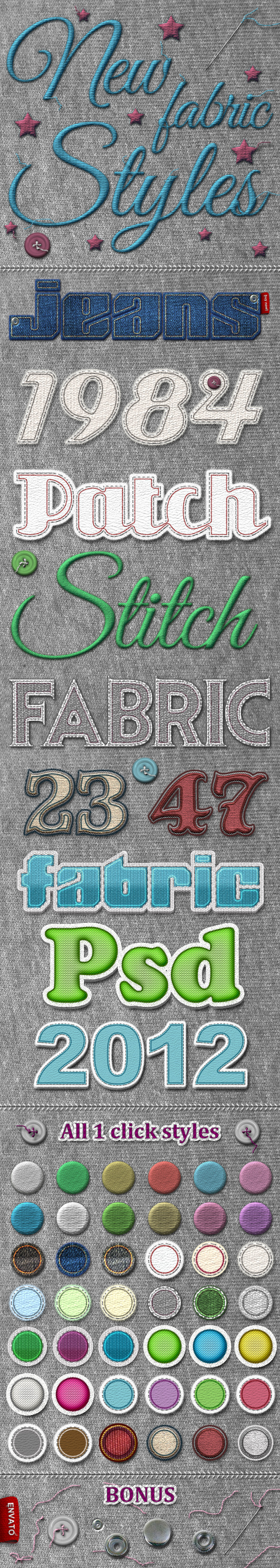 New Fabric Styles