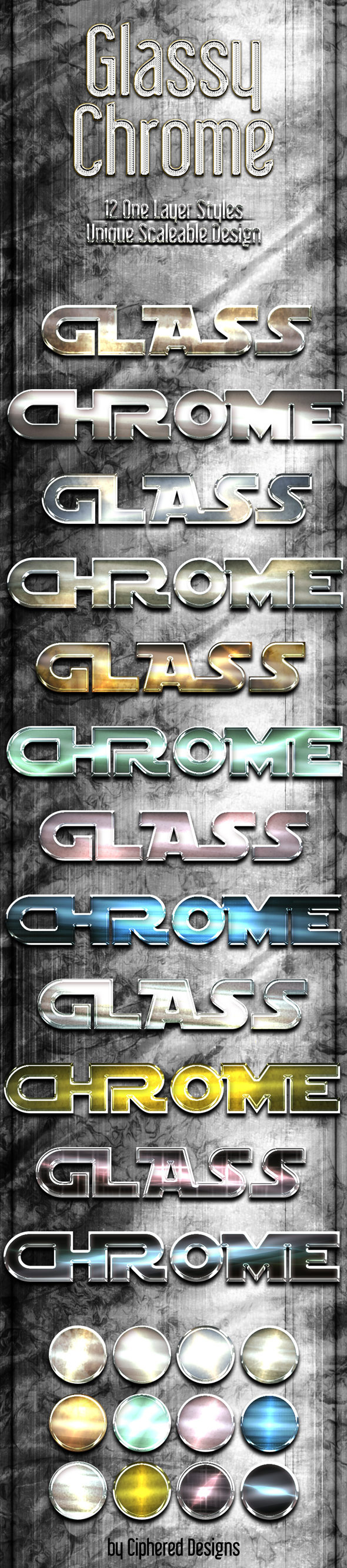Glassy Chrome Styles