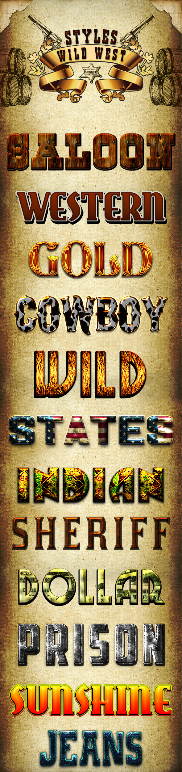 Wild West Styles