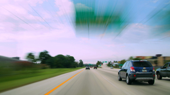 Road Rage Cameracar to Downtown Orlando