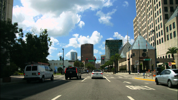 Road Rage Driving to Downtown Orlando