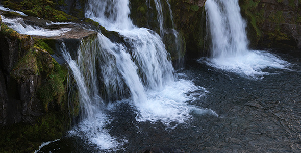 Mountain Waterfall