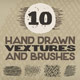 Hand Drawn Vextures and Brushes Pack 1 - GraphicRiver Item for Sale