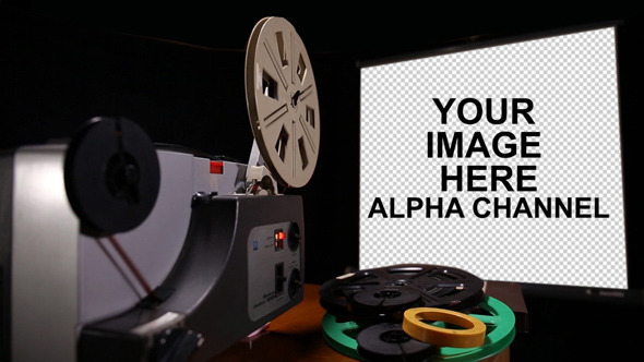 Screen projector alpha channel alt