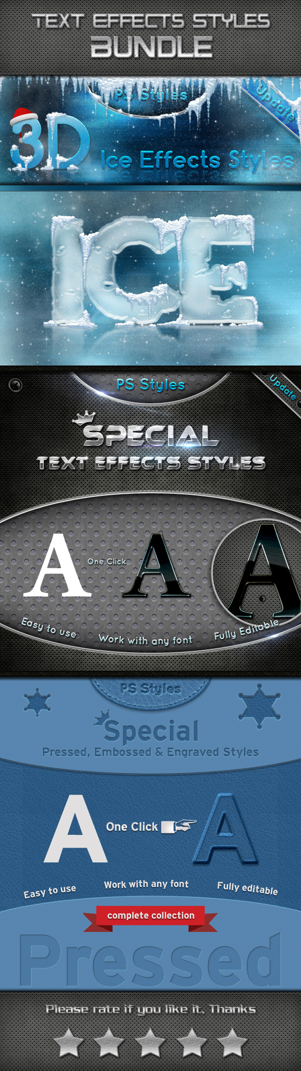 Text Effects Styles Bundle