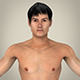 Realistic Young Asian Man - 3DOcean Item for Sale