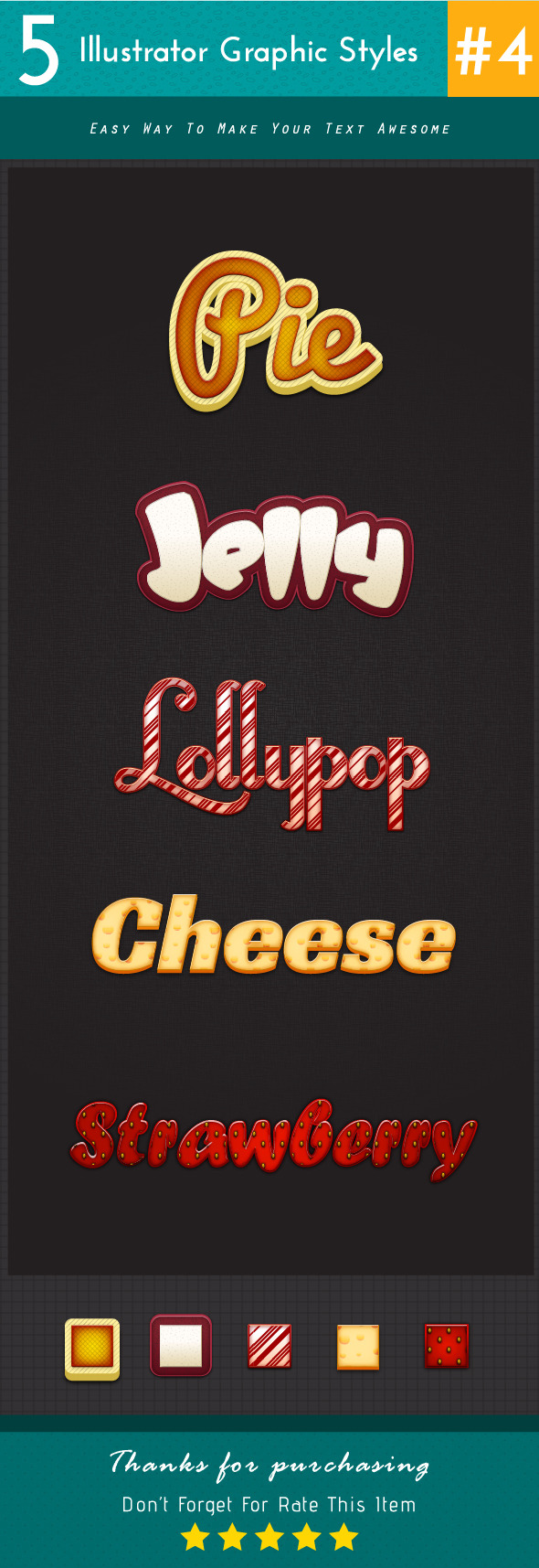 5 Illustrator Graphic Styles #4