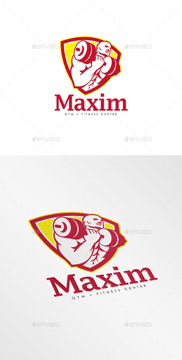 Maxim Gym Fitness Center Logo