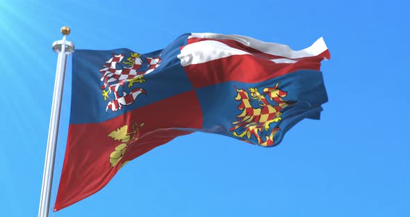 South Moravian Region Flag, Czech Republic