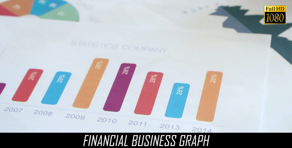 Financial Business Graph 6