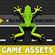 Cross The Road Frog Game Tileset & Sprite Sheet - GraphicRiver Item for Sale
