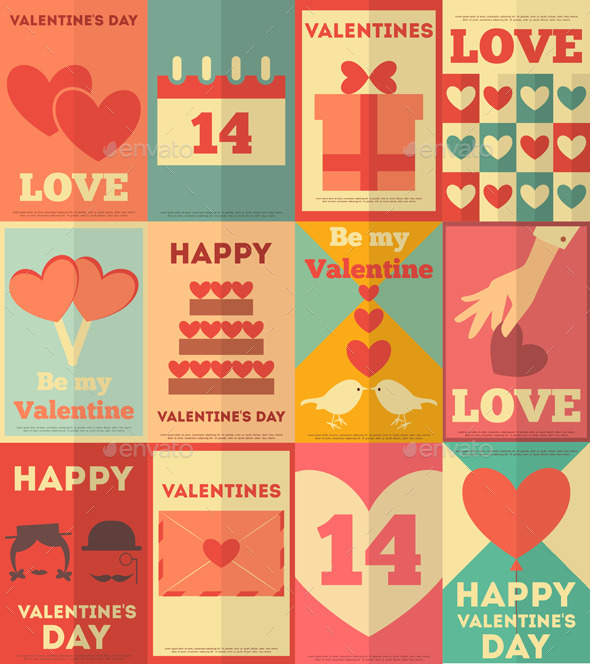 Valentines Posters Collection