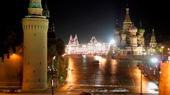 Moscow Kremlin Night 1