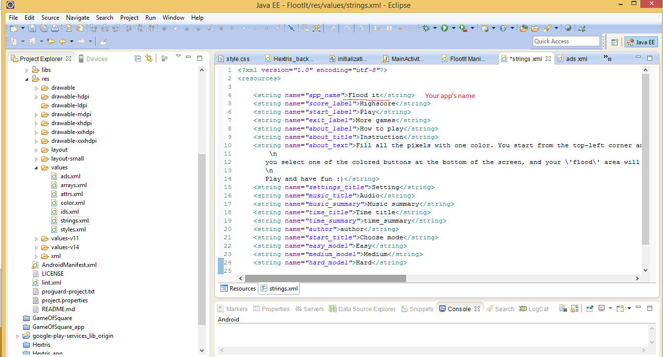 Flood-it Documentation