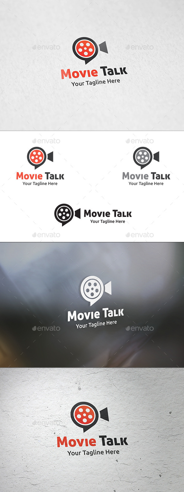 Movie Talk - Logo Template