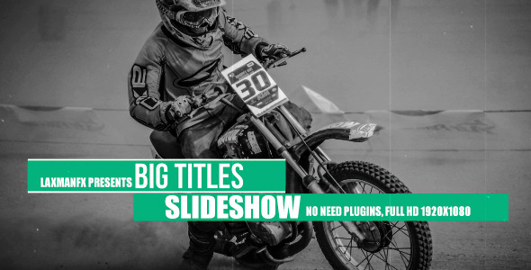 Big Titles Slideshow