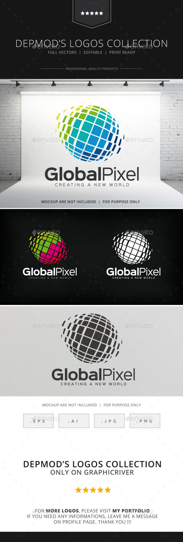 Global Pixel Logo V.02