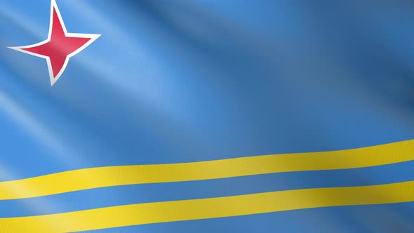 Flag of The Aruba