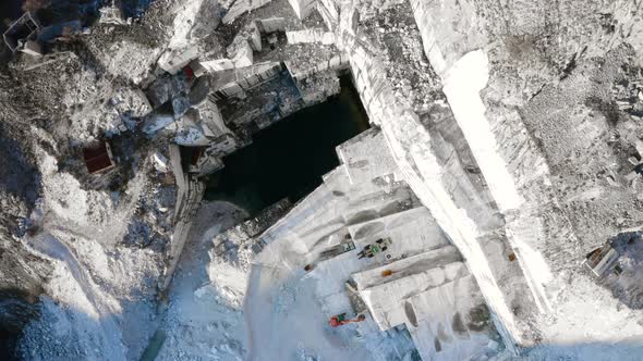 Carrara marble quarry