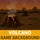 Game Backgrounds: Volcano - GraphicRiver Item for Sale