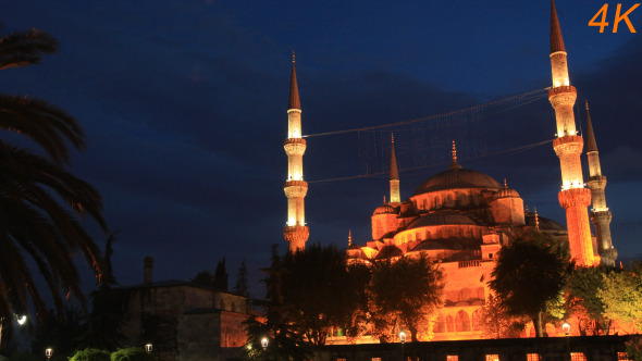 Sultan Ahmet Mosque. Blue Mosque In Istanbul 1