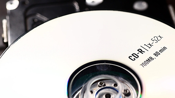 DVD Disk Rotation 110