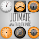 Ultimate Analog Clock Pack - VideoHive Item for Sale