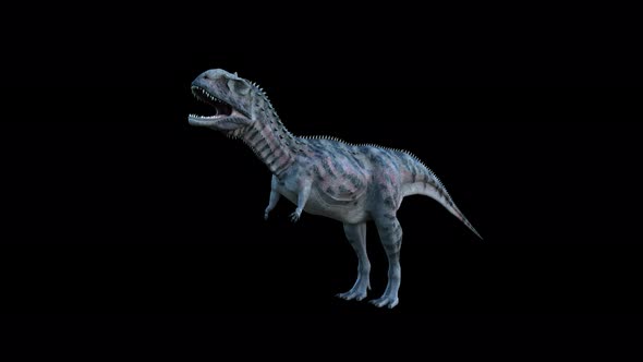 4K Blue Majungasaurus