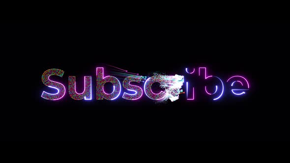 Subscribe Particles HQ 1080 HD