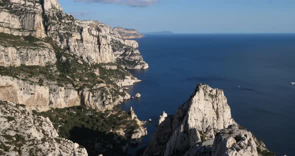 the Sugiton creek, Marseille, Provence, France