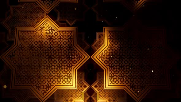 Ramadan Kareem In Islamic Pattern 05 HD