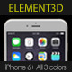 Element3D - iPhone 6 Plus - 3DOcean Item for Sale