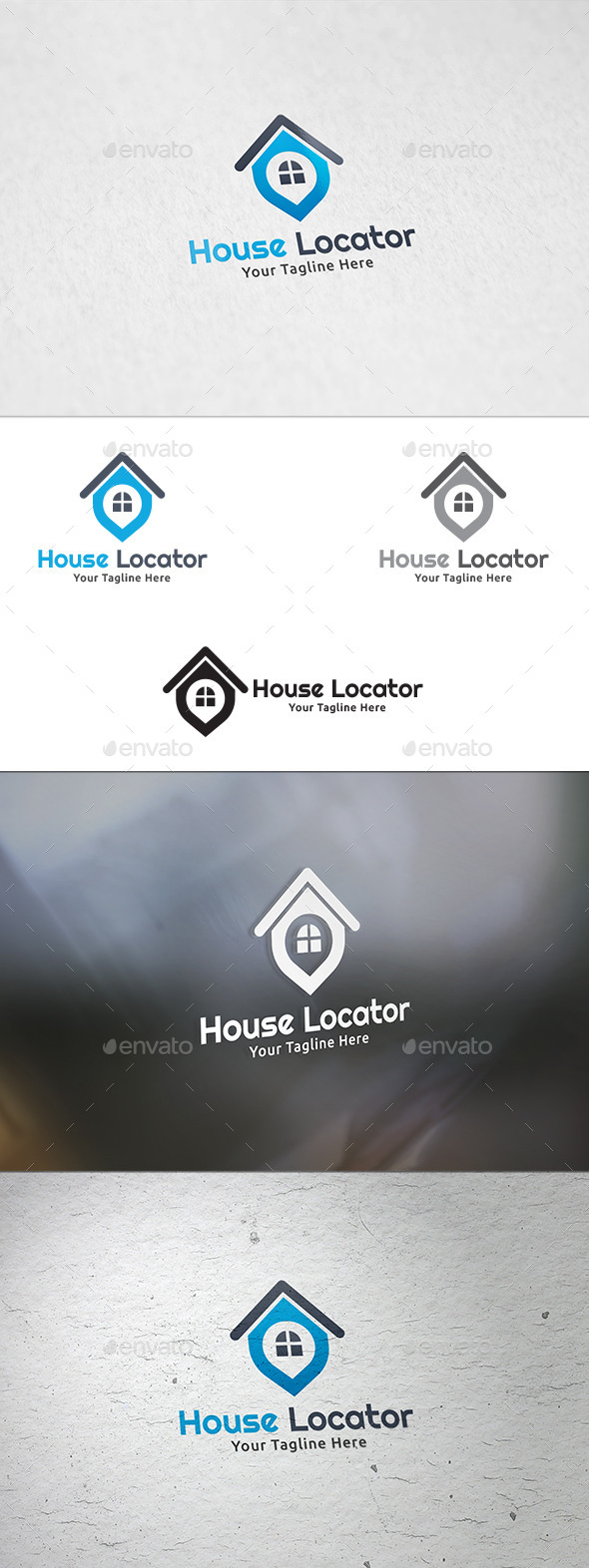 House Locator - Logo Template