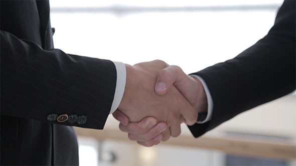 Handshake of Businessmen