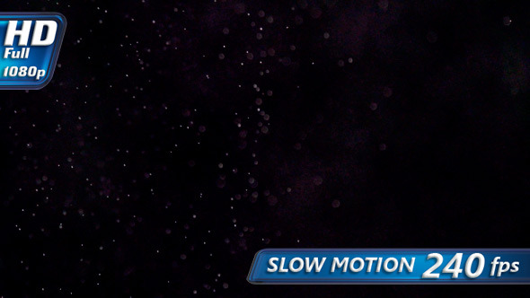 Particles on a Black Background alt