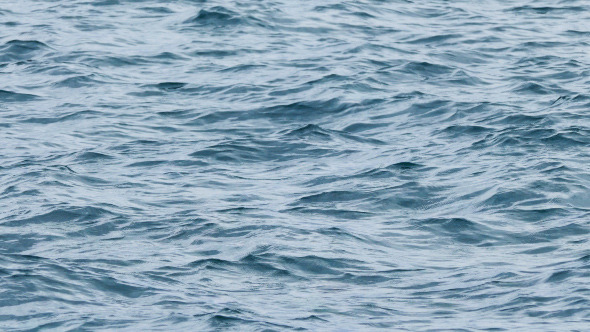 View of Wavy Water Surface 926