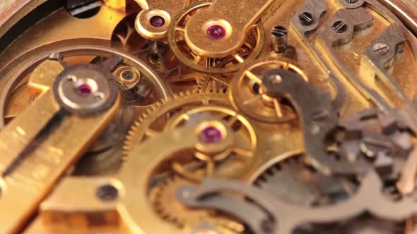 The Mechanism Of A Pocket Watch