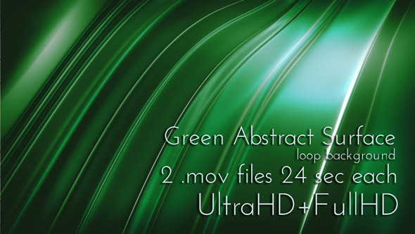 Green Abstract Techno Surface