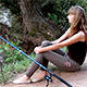 Girl Fishing - VideoHive Item for Sale