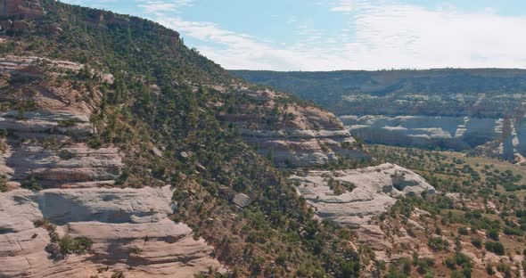 The Magical View of Beautiful Desert Canyon As Mountain in Arizona USA