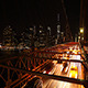 Brooklyn Bridge Night Traffic - VideoHive Item for Sale