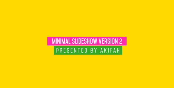Minimal Slideshow V.2 alt